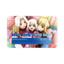 Load image into Gallery viewer, Illyasviel Von Einzbern, Saber (Fate Series) 8k Credit Card Skins (4-in-1 Pack)