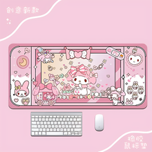 Load image into Gallery viewer, Melody Sanrio Mouse Pad (Desk Mat)