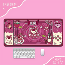Load image into Gallery viewer, Strawberry Bear Sanrio Mouse Pad (Desk Mat)