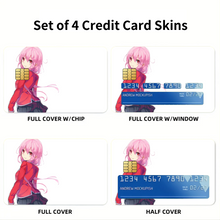 Load image into Gallery viewer, Inori Yuzuriha Credit Card Skins (4-in-1 Pack)
