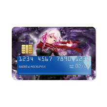 Load image into Gallery viewer, Inori Yuzuriha Credit Card Skins (4-in-1 Pack)