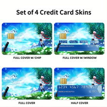 Load image into Gallery viewer, Inori Yuzuriha Fanart Credit Card Skins (4-in-1 Pack)