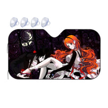 Load image into Gallery viewer, Inoue Orihime and Ulquiorra Shiffer  Car Sunshade
