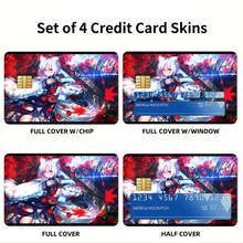 Load image into Gallery viewer, Inubashiri Momiji Credit Card Skins (4-in-1 Pack)