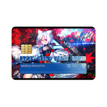 Load image into Gallery viewer, Inubashiri Momiji Credit Card Skins (4-in-1 Pack)