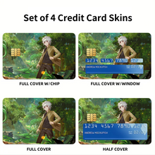 Load image into Gallery viewer, Is It Wrong to Try to Pick Up Girls in a Dungeon? Bell Cranel Credit Card Skins (4-in-1 Pack)