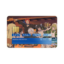 Load image into Gallery viewer, Is It Wrong to Try to Pick Up Girls in a Dungeon? Bell Cranel, Hestia, Liliruca Arde, Welf Crozzo Credit Card Skins (4-in-1 Pack)