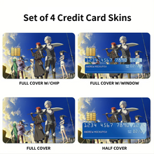 Load image into Gallery viewer, Is It Wrong to Try to Pick Up Girls in a Dungeon? Bell Cranel, Hestia, Liliruca Arde, Yamato Mikoto, Welf Crozzo Credit Card Skins (4-in-1 Pack)