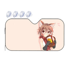 Load image into Gallery viewer, Is It Wrong To Try To Pick Up Girls In A Dungeon? Car Sunshade
