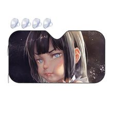 Load image into Gallery viewer, Is It Wrong To Try To Pick Up Girls In A Dungeon? Car Sunshade