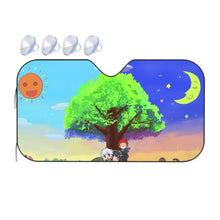 Load image into Gallery viewer, Is It Wrong To Try To Pick Up Girls In A Dungeon? Car Sunshade