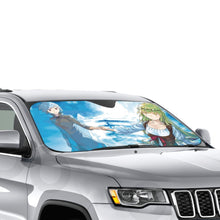 Load image into Gallery viewer, Is It Wrong To Try To Pick Up Girls In A Dungeon? Car Sunshade