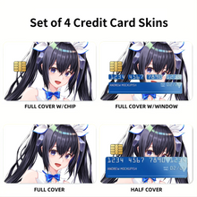 Load image into Gallery viewer, Is It Wrong To Try To Pick Up Girls In A Dungeon? Credit Card Skins (4-in-1 Pack)