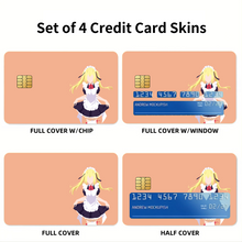 Load image into Gallery viewer, Is It Wrong To Try To Pick Up Girls In A Dungeon? Credit Card Skins (4-in-1 Pack)