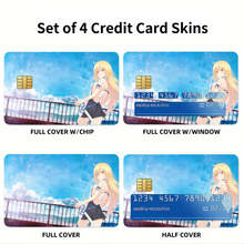 Load image into Gallery viewer, Is It Wrong to Try to Pick Up Girls in a Dungeon? Credit Card Skins (4-in-1 Pack)