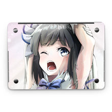 Load image into Gallery viewer, Is It Wrong To Try To Pick Up Girls In A Dungeon?  Macbook Skin