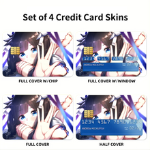Load image into Gallery viewer, Is It Wrong to Try to Pick Up Girls in a Dungeon? Hestia Credit Card Skins (4-in-1 Pack)