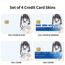 Load image into Gallery viewer, Is It Wrong to Try to Pick Up Girls in a Dungeon? Hestia Credit Card Skins (4-in-1 Pack)