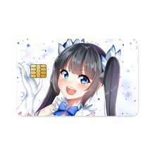Load image into Gallery viewer, Is It Wrong to Try to Pick Up Girls in a Dungeon? Hestia Credit Card Skins (4-in-1 Pack)