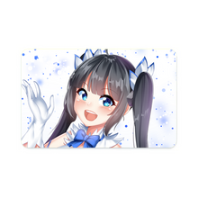 Load image into Gallery viewer, Is It Wrong to Try to Pick Up Girls in a Dungeon? Hestia Credit Card Skins (4-in-1 Pack)