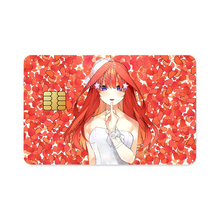 Load image into Gallery viewer, Itsuki Nakano Credit Card Skins (4-in-1 Pack)
