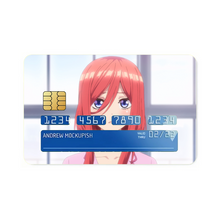 Load image into Gallery viewer, Itsuki Nakano Credit Card Skins (4-in-1 Pack)