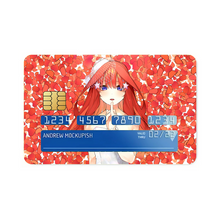 Load image into Gallery viewer, Itsuki Nakano Credit Card Skins (4-in-1 Pack)