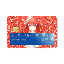 Load image into Gallery viewer, Itsuki Nakano Credit Card Skins (4-in-1 Pack)