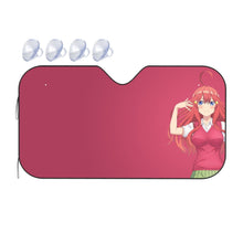 Load image into Gallery viewer, Itsuki Nakano from 5-Toubun no Hanayome Car Sunshade