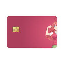 Load image into Gallery viewer, Itsuki Nakano from 5-Toubun no Hanayome Credit Card Skins (4-in-1 Pack)