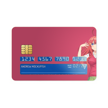 Load image into Gallery viewer, Itsuki Nakano from 5-Toubun no Hanayome Credit Card Skins (4-in-1 Pack)