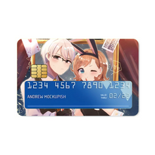 Load image into Gallery viewer, Itsuki Sumeragi and Kaede Manyuda Credit Card Skins (4-in-1 Pack)