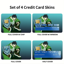 Load image into Gallery viewer, Iwatani Naofumi Credit Card Skins (4-in-1 Pack)