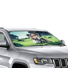 Load image into Gallery viewer, Iwatani & Raphtalia Car Sunshade