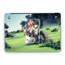 Load image into Gallery viewer, Iwatani & Raphtalia Macbook Skin
