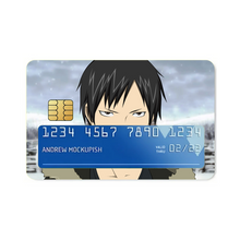 Load image into Gallery viewer, Izaya Orihara Credit Card Skins (4-in-1 Pack)