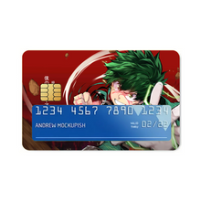 Load image into Gallery viewer, Izuku Midoriya (Boku no Hero Academia) Credit Card Skins (4-in-1 Pack)