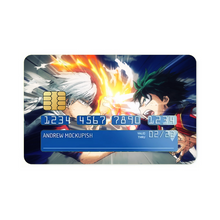 Load image into Gallery viewer, Izuku VS Shoto Credit Card Skins (4-in-1 Pack)