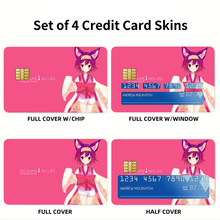 Load image into Gallery viewer, Izuna Hatsuse Credit Card Skins (4-in-1 Pack)