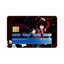Load image into Gallery viewer, Jabami yumeko Credit Card Skins (4-in-1 Pack)