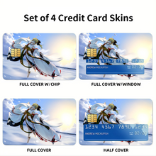 Load image into Gallery viewer, Japanese Clothes Credit Card Skins (4-in-1 Pack)