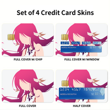 Load image into Gallery viewer, Jibril Credit Card Skins (4-in-1 Pack)
