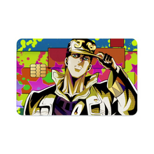 Load image into Gallery viewer, JoJo's Bizarre Adventure: Diamond is Unbreakable - Jotaro Kujo Credit Card Skins (4-in-1 Pack)