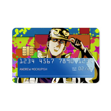 Load image into Gallery viewer, JoJo's Bizarre Adventure: Diamond is Unbreakable - Jotaro Kujo Credit Card Skins (4-in-1 Pack)