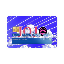 Load image into Gallery viewer, JoJo's Bizarre Adventure: Golden Wind LOGO Credit Card Skins (4-in-1 Pack)