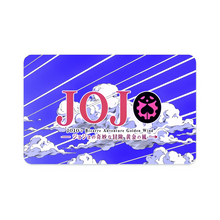 Load image into Gallery viewer, JoJo's Bizarre Adventure: Golden Wind LOGO Credit Card Skins (4-in-1 Pack)