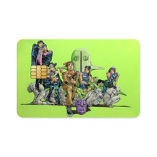 Load image into Gallery viewer, JoJo's Bizarre Adventure: Part 1-8 Credit Card Skins (4-in-1 Pack)