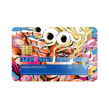 Load image into Gallery viewer, JoJo's Bizarre Adventure: Vento Aureo - Giorno Giovanna Credit Card Skins (4-in-1 Pack)