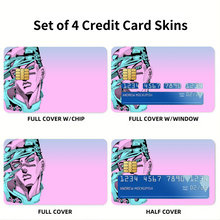 Load image into Gallery viewer, Jolyne Cujoh / Stone Ocean Credit Card Skins (4-in-1 Pack)