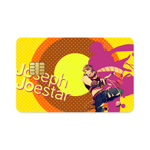 Load image into Gallery viewer, Joseph Joestar Credit Card Skins (4-in-1 Pack)